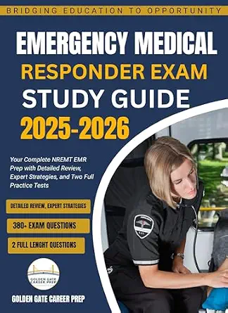 خرید و دانلود نسخه کامل کتاب Emergency Medical Responder Exam Study Guide 2025–2026: Your Complete NREMT EMR Prep with Detailed Review, Expert Strategies, and Two Full Practice Tests_6a6faff40702e.webp خرید و دانلود نسخه کامل کتاب Emergency Medical Responder Exam Study Guide 2025–2026: Your Complete NREMT EMR Prep with Detailed Review, Expert Strategies, and Two Full Practice Tests