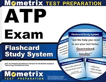خرید و دانلود نسخه کامل کتاب ATP Exam Flashcard Study System: ATP Test Practice Questions and Review for the RESNA Assistive Technology Professional Exam_6a7ec1d8dc0fc.jpeg خرید و دانلود نسخه کامل کتاب ATP Exam Flashcard Study System: ATP Test Practice Questions and Review for the RESNA Assistive Technology Professional Exam