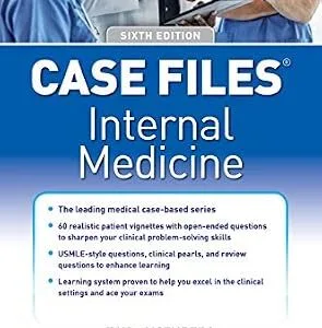 خرید و دانلود نسخه کامل کتاب Case Files Internal Medicine, Sixth Edition