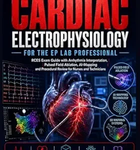 خرید و دانلود نسخه کامل کتاب Clinical Cardiac Electrophysiology for the EP Lab Professional: RCES Exam Guide with Arrhythmia Interpretation, Pulsed Field Ablation, AI-Mapping and Procedural Review for Nurses and Technicians