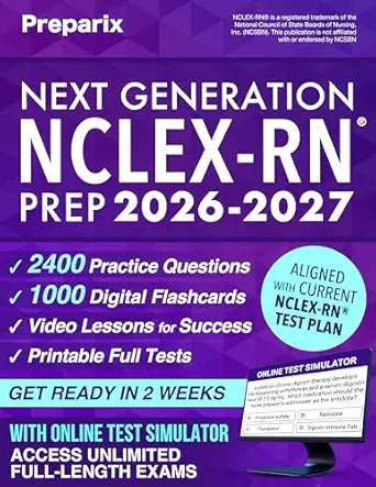 خرید و دانلود نسخه کامل کتاب Next Generation NCLEX-RN® Prep: Complete and stress-free guide with examination and mindset strategies to study smarter, NGN clinical judgment, digital exam simulations, and real case studies_6a7dc6d14df21.webp خرید و دانلود نسخه کامل کتاب Next Generation NCLEX-RN® Prep: Complete and stress-free guide with examination and mindset strategies to study smarter, NGN clinical judgment, digital exam simulations, and real case studies