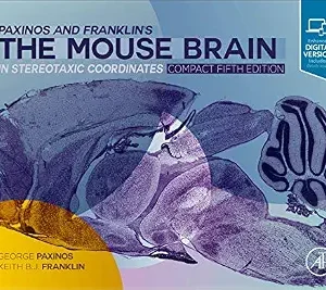خرید و دانلود نسخه کامل کتاب Paxinos and Franklin’s the Mouse Brain in Stereotaxic Coordinates, Compact: The Coronal Plates and Diagrams