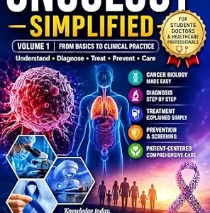 خرید و دانلود نسخه کامل کتاب ONCOLOGY SIMPLIFIED VOLUME 1: A PRACTICAL GUIDE TO CANCER BIOLOGY, ONCOLOGY PRINCIPLES, CANCER DIAGNOSIS, TREATMENT, SUPPORTIVE CARE, AND PATIENT MANAGEMENT (Doctor Clinical Series Book 12)