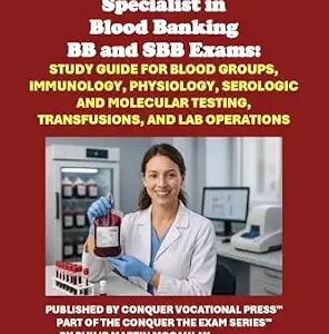 خرید و دانلود نسخه کامل کتاب Conquer the ASCP Technologist and Specialist in Blood Banking BB and SBB Exams: Study Guide for Blood Groups, Immunology, Physiology, Serologic and Molecular … and Lab Operations (Healthcare Exams)
