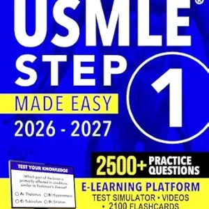 خرید و دانلود نسخه کامل کتاب USMLE Step 1 Made Easy: Your High-Yield Blueprint With Step-by-Step Guidance to Tackle Step 1 With Confidence