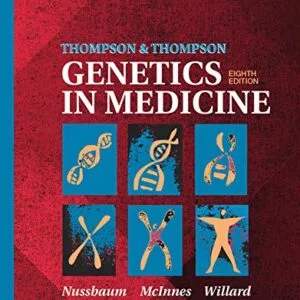 خرید و دانلود نسخه کامل کتاب Thompson & Thompson Genetics in Medicine E-Book (Thompson and Thompson Genetics in Medicine) 8th Edition