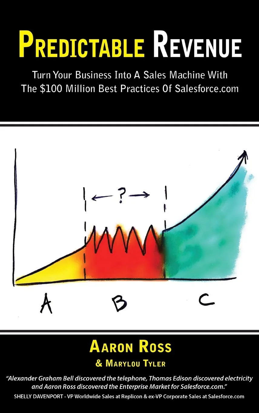 612kBJ73JHL._SL1360_ خرید و دانلود فایل کتاب Predictable Revenue: Turn Your Business Into a Sales Machine with the $100 Million Best Practices of Salesforce.com + PDF | سورنا بوک - تصویر 1