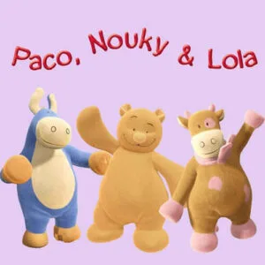 خرید و دانلود نسخه کامل کارتون Paco, Nouky et Lola زبان اصلی | پرورش کودک دوزبانه | انیمیشن زبان اصلی | کارتون آموزشی