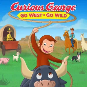 خرید و دانلود نسخه کامل کارتون Curious George Go West, Go Wild زبان اصلی | پرورش کودک دوزبانه | انیمیشن زبان اصلی | کارتون آموزشی