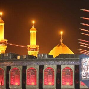 خرید و دانلود تصاویر حرم امام حسین (تصاویر شب)