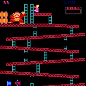 خرید و دانلود نسخه کامل بازی نوستالژی و به یاد ماندنی دانکی کونگ Donkey Kong