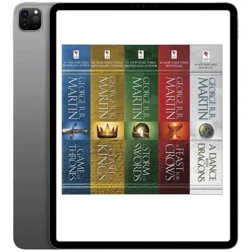 A-Game-of-Thrones-500x500 خرید و دانلود نسخه کامل کتاب انگلیسی رمان نغمه آتش و یخ اثر جورج مارتین به زبان انگلیسی - تصویر 1