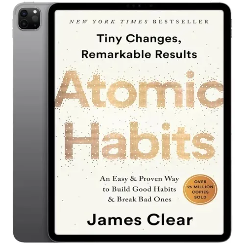 Atomic-Habits-500x500 خرید و دانلود نسخه کامل کتاب انگلیسی Atomic Habits 2018 - تصویر 1