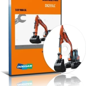خرید و دانلود نسخه کامل کاتالوگ راهنما (شاپ منوال) بیل مکانیکی دوسان مدل DOOSAN DX255LC