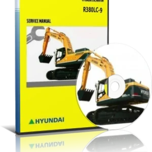 خرید و دانلود نسخه کامل کاتالوگ راهنما (شاپ منوال) بیل مکانیکی هیوندای مدل HYUNDAI R380LC-9