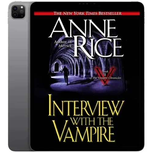 Interview-With-the-Vampire-500x500 خرید و دانلود نسخه کامل کتاب انگلیسی Interview with the Vampire 1976 - تصویر 1