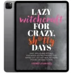 خرید و دانلود نسخه کامل کتاب انگلیسی Lazy Witchcraft for Crazy Sh*tty Days 2024