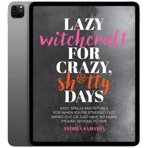 Lazy-Witchcraft-for-Crazy-Shtty-Days-500x500 خرید و دانلود نسخه کامل کتاب انگلیسی Lazy Witchcraft for Crazy Sh*tty Days 2024 - تصویر 1