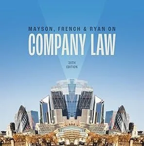 خرید و دانلود نسخه کامل کتاب Mayson, French, and Ryan on Company Law (38th Edition) - Orginal Pdf
