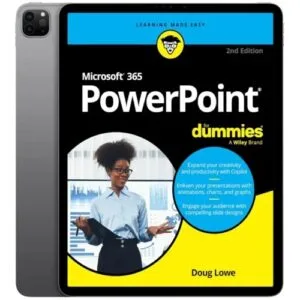 خرید و دانلود نسخه کامل کتاب انگلیسی Microsoft 365 PowerPoint For Dummies 2025