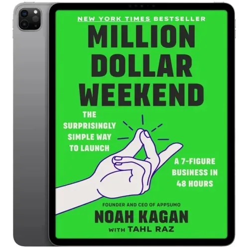 Million-Dollar-Weekend-500x500 خرید و دانلود نسخه کامل کتاب انگلیسی Million Dollar Weekend 2024 - تصویر 1