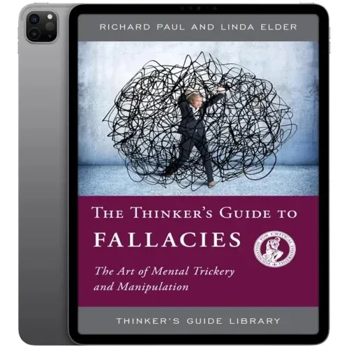 The-Thinkers-Guide-to-Fallacies-500x500 خرید و دانلود نسخه کامل کتاب انگلیسی The Thinker’s Guide to Fallacies 2019 - تصویر 1