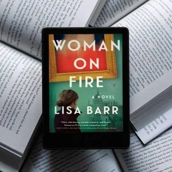 Woman-on-Fire خرید و دانلود نسخه کامل کتاب انگلیسی زنی در آتش اثر لیزا بار به زبان انگلیسی - تصویر 1