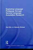 خرید و دانلود نسخه کامل کتاب زبان اصلی Exploring language pedagogy through second language acquisition research PDF | کتاب خارجی | مقاله خارجی