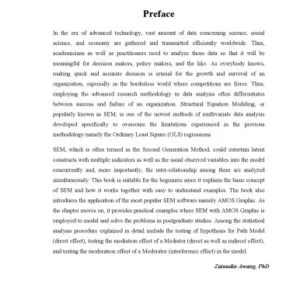 خرید و دانلود نسخه کامل کتاب زبان اصلی Structural Equation Modeling (SEM) using AMOS Graphic PDF | کتاب خارجی | مقاله خارجی