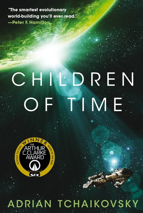 Children of Time by Adrian Tchaikovsky_69ef03eae85dc.jpeg خرید و دانلود نسخه کامل کتاب صوتی انگلیسی فرزندان زمان، اثر آدریان چایکوفسکی (از مجموعهی مجموعه فرزندان زمان) Children of Time by Adrian Tchaikovsky - تصویر 1