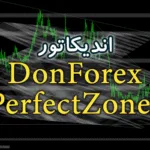خرید و دانلود اندیکاتور DonForex PerfectZones جهت رسم بهترین سطوح حمایت و مقاومت و خطوط روند برای متاتریدر 4