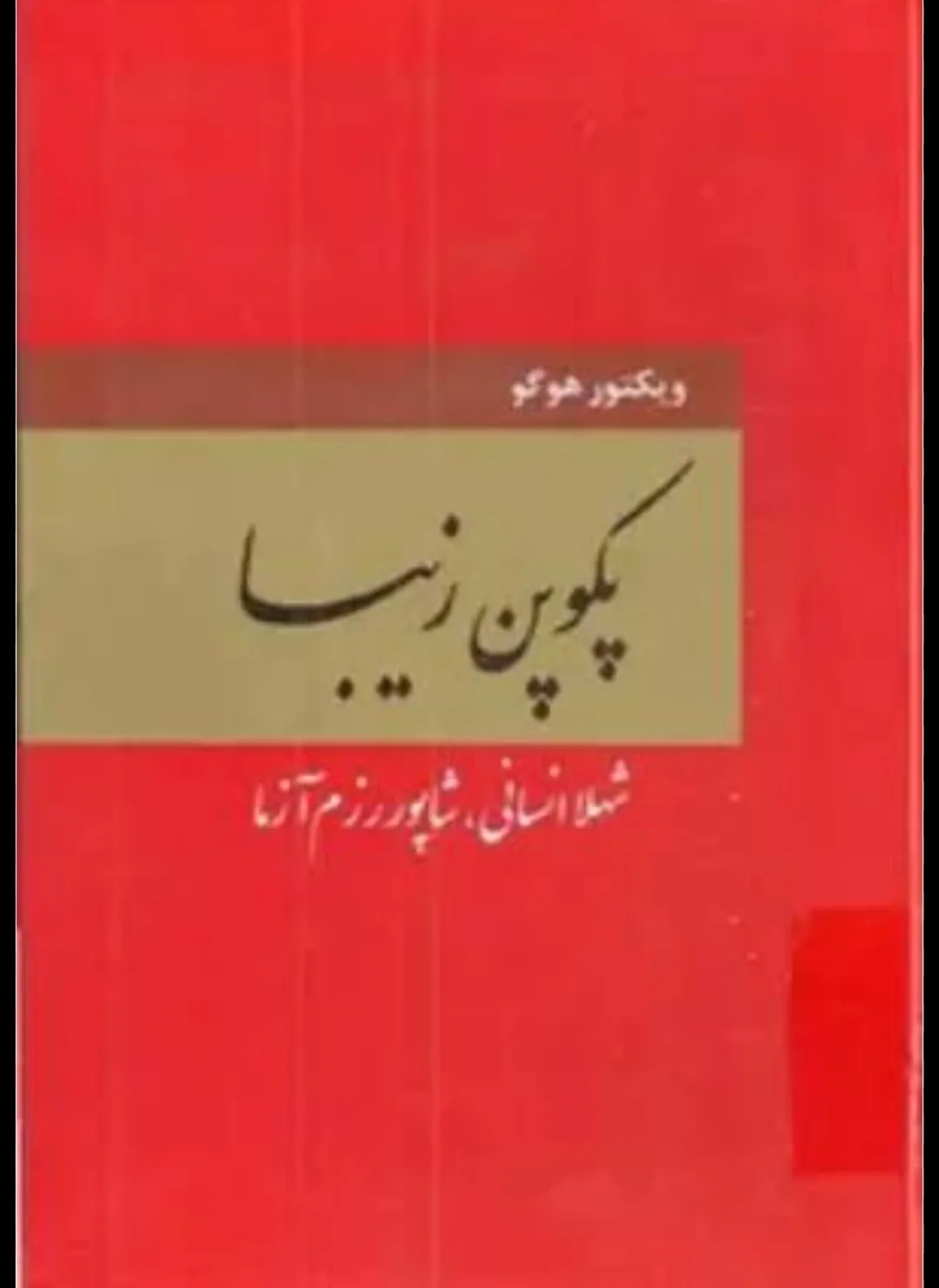 خرید و دانلود نسخه کامل رمان
پکوپن زیبا اثر ویکتور هوگو_6a5c5e8fa5c89.jpeg خرید و دانلود نسخه کامل رمان
پکوپن زیبا اثر ویکتور هوگو - تصویر 1