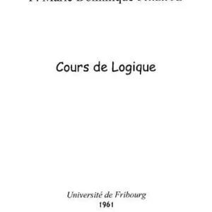 خرید و دانلود نسخه کامل کتاب 1961 – Cours de Logique – Partie 01