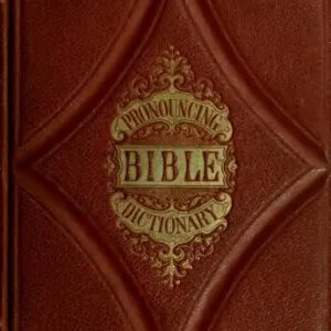 خرید و دانلود نسخه کامل کتاب A New And Complete Pronouncing Bible Dictionary