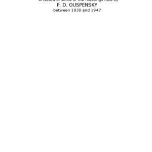 خرید و دانلود نسخه کامل کتاب A Record of Meetings: A Record of Some of Meetings Held by P.D. Ouspensky between 1930 and 1947