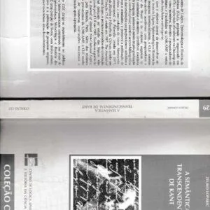 خرید و دانلود نسخه کامل کتاب A Semântica Transcendental de Kant