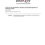 خرید و دانلود نسخه کامل کتاب A Tale of Two Hypotheses: Genetics and the Ethnogenesis of Ashkenazi Jewry