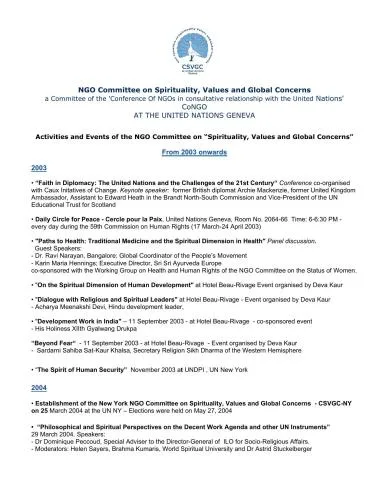 خرید و دانلود نسخه کامل کتاب Activities and Events of the NGO Committee on Spirituality, Values and Global Concerns_68f7b69caf887.jpeg خرید و دانلود نسخه کامل کتاب Activities and Events of the NGO Committee on Spirituality, Values and Global Concerns