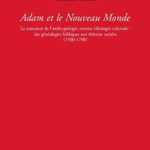 خرید و دانلود نسخه کامل کتاب Adam et le Nouveau Monde