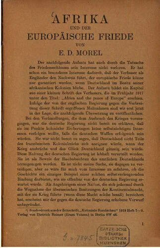 خرید و دانلود نسخه کامل کتاب Afrika und der europäische Friede_68f723b3af38f.jpeg خرید و دانلود نسخه کامل کتاب Afrika und der europäische Friede