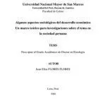 خرید و دانلود نسخه کامل کتاب Algunos aspectos sociológicos del desarrollo económico. Un marco teórico para investigaciones sobre el tema en la sociedad peruana
