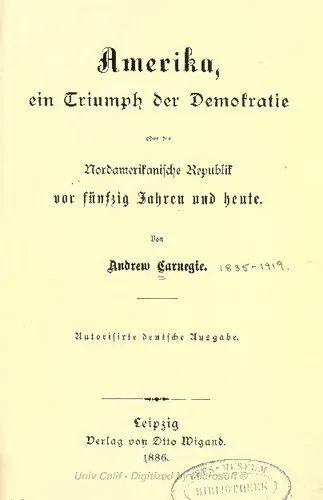 خرید و دانلود نسخه کامل کتاب Amerika, ein Triumph der Demokratie oder die Nordamerikanische Republik vor fünfzig Jahren und heute_68e8e1a7cc22a.jpeg خرید و دانلود نسخه کامل کتاب Amerika, ein Triumph der Demokratie oder die Nordamerikanische Republik vor fünfzig Jahren und heute