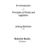 خرید و دانلود نسخه کامل کتاب An Introduction to the Principles of Morals and Legislation