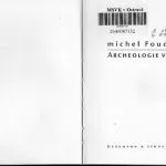 خرید و دانلود نسخه کامل کتاب Archeologie vědění
