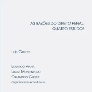 خرید و دانلود نسخه کامل کتاب As Razões do Direito Penal. Quatro estudos