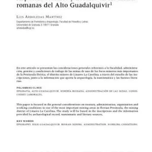 خرید و دانلود نسخه کامل کتاب Aspectos sociales y fiscales en las minas romanas del Alto Guadalquivir