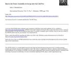 خرید و دانلود نسخه کامل کتاب Back to the Future: Instability in Europe after the Cold War