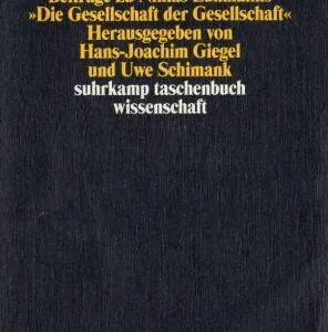 خرید و دانلود نسخه کامل کتاب Beobachter der Moderne – Beiträge zu Niklas Luhmanns »Die Gesellschaft der Gesellschaft«
