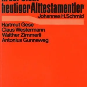 خرید و دانلود نسخه کامل کتاب Biblische Theologie in der Sicht heutiger Alttestamentler