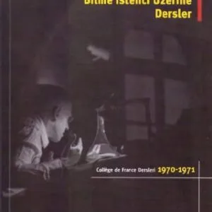 خرید و دانلود نسخه کامل کتاب Bilme İstenci Üzerine Dersler